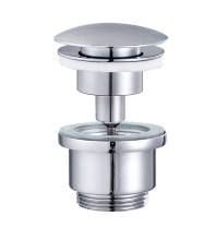 GEYSER® bundventil Push 1 1/4" krom